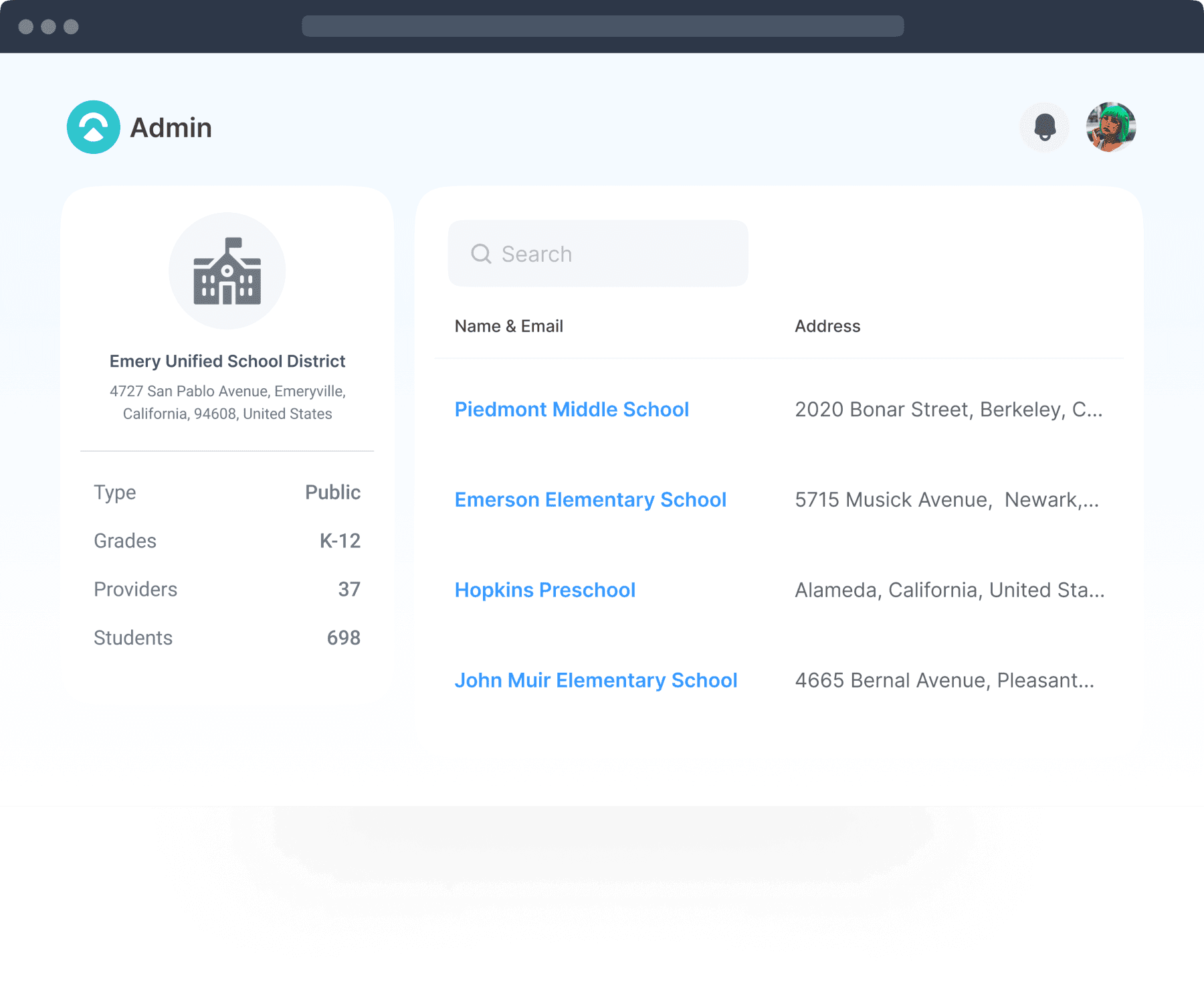Stay compliant with our admin dashboard. Real-time monitoring of therapist data and student performance.