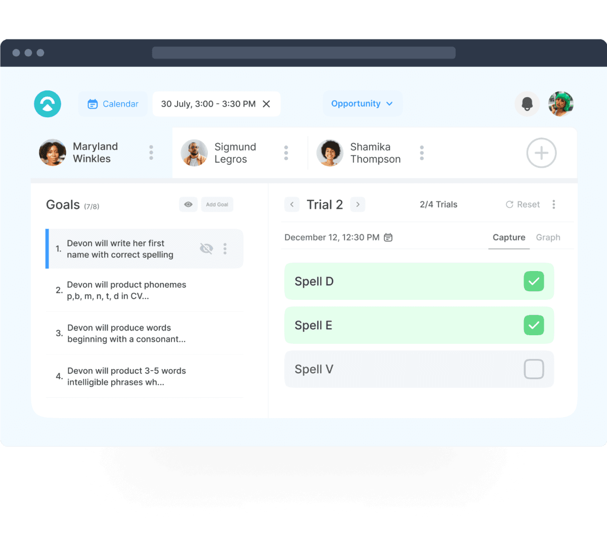 Collect & Track IEP Goals with Ease